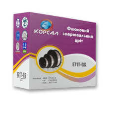 Дріт зварювальний флюсовий E71T-GS Корсал