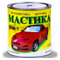 Мастика протишумна бітумна БПМ-1 2,8кг