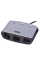 Розгалужувач прикурювача VOIN 3 виходи+1USB 2400mA 12/24V