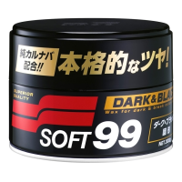 Твердий віск з ефектом очищення SOFT99 BLACK 300гр